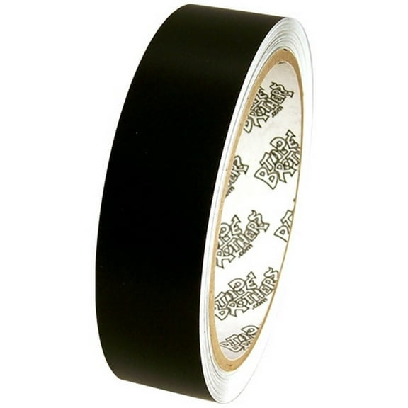 Tape Planet 3 Mil 1 X 10 Yard Roll Black Matte Outdoor Vinyl Tape