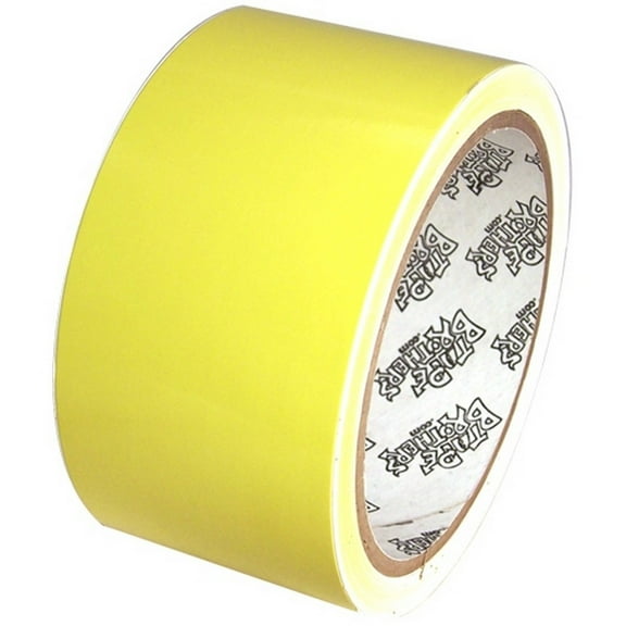 Tape Planet 3 Mil 2 X 10 Yard Roll Light Yellow Outdoor Vinyl Tape