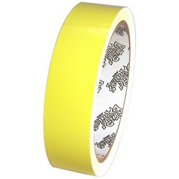 Tape Planet 3 mil 1 x 10 Yard Roll Light Yellow Outdoor Vinyl Tape