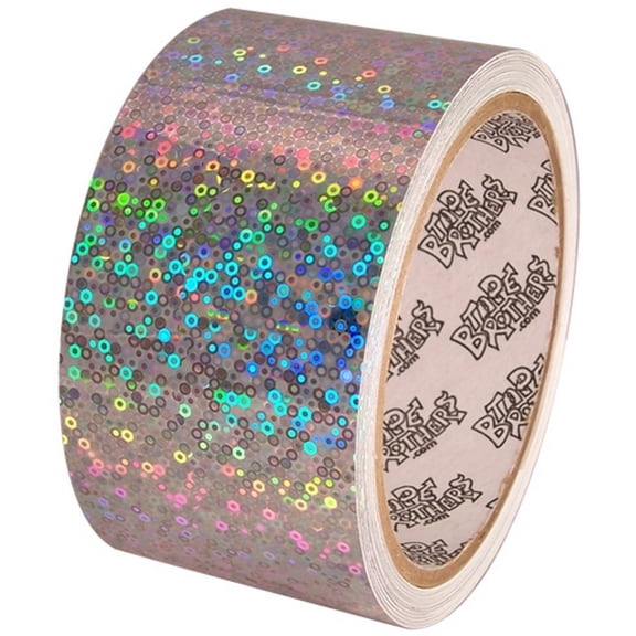 Tape Planet Sparkle Bubbles 2 x 10 Yard Roll Metalized Polyester Tape