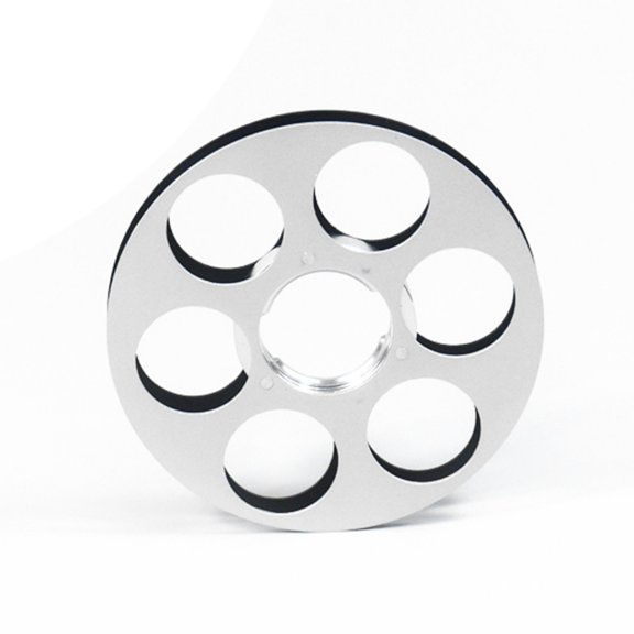 Tape Reel Nab Hub for SN Series Audios Recorders Metal 6 Hole Empty Tape Reel Takeup Reel Professional Take Up Reel