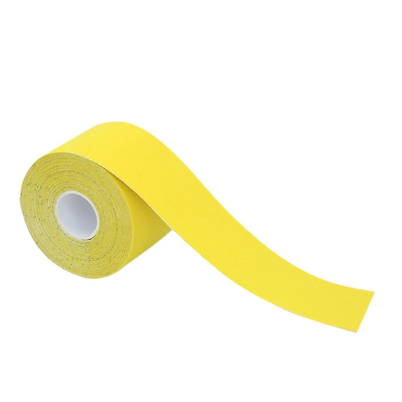 Jialinnn Elastic Muscle Tape for Support and Recovery Chest Knee Elbow Sprain Prevention Reusable Performance Tape, Yellow, One Size