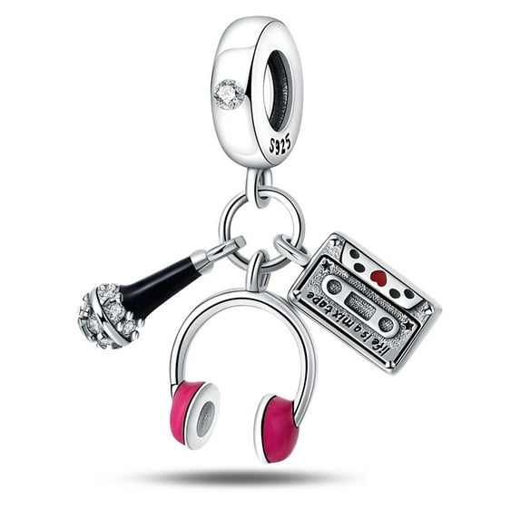 Tape Three - Piece Set Charm, Compatible with Most Bracelet, Charm for Bracelet