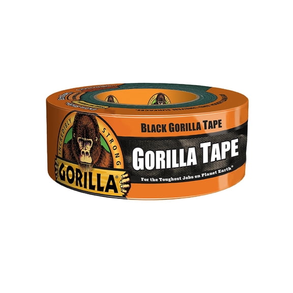 Tape black, 1.88 in. x 12 yd., roll (pack of 3)