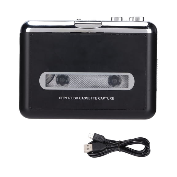 Tape to MP3 Converter Portable Old Cassette to MP3 Converter with Auto Reverse for Windows 2000