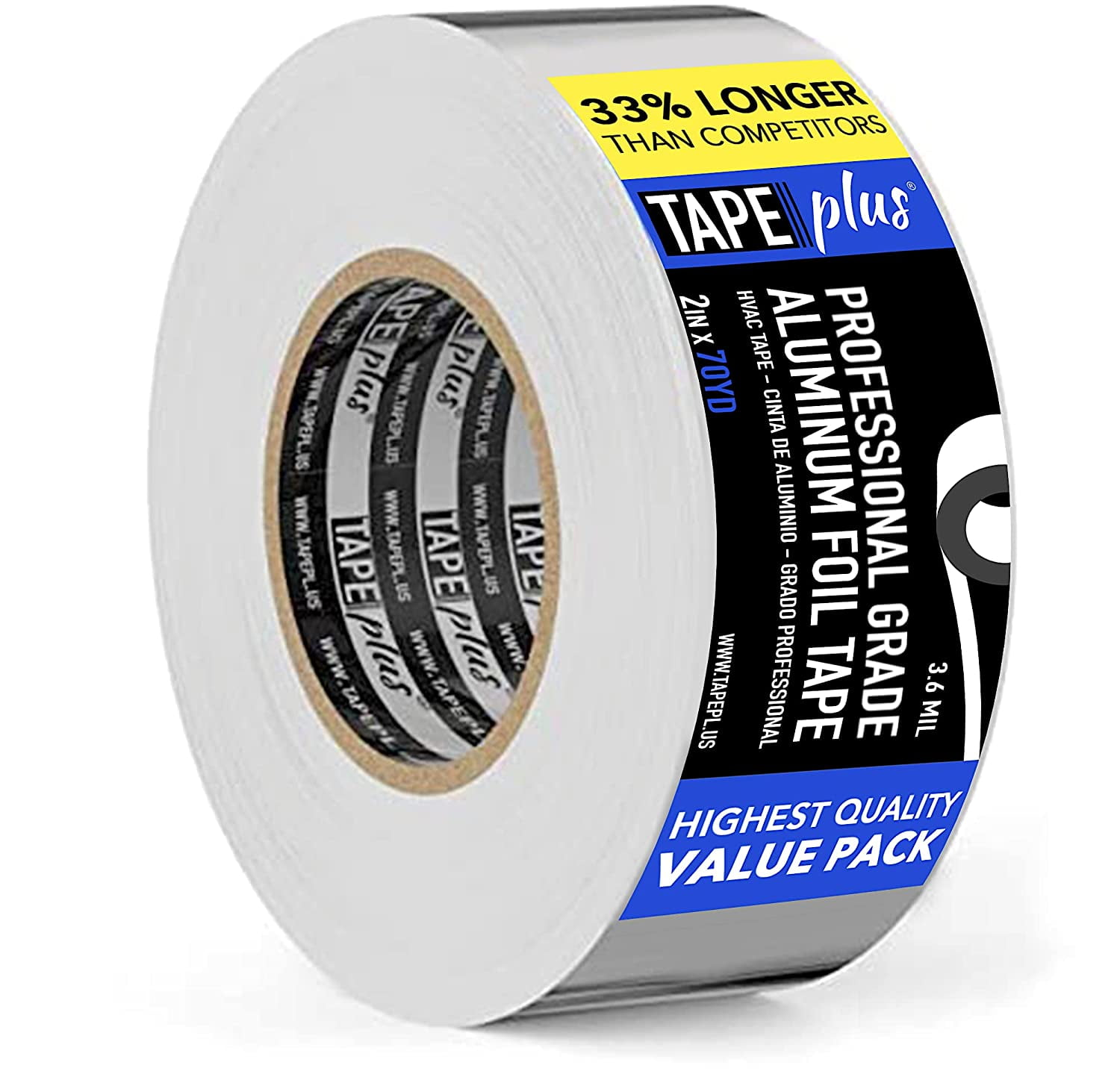 Heat Resistant Tape - High Temperature Heat Transfer Tape Aluminum Foil  Adhesive Tape 55mm x 20m(66ft) 