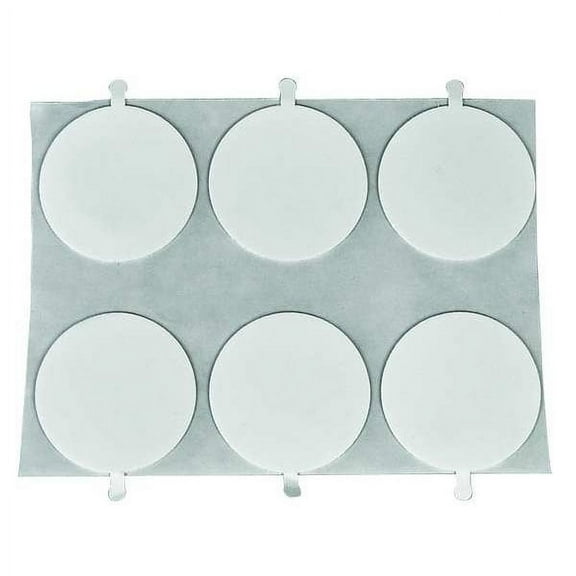 Tapecase Foam Tape, Black, Disc, PK25 15C803