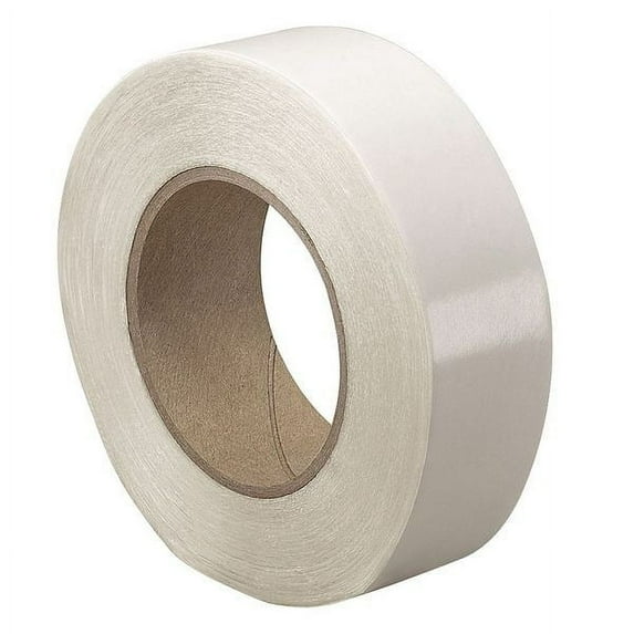 Double-Sided Splicing Tape, 6 in W, 36 yd L, 8.5 mil, Vinyl Film, Double-Sided