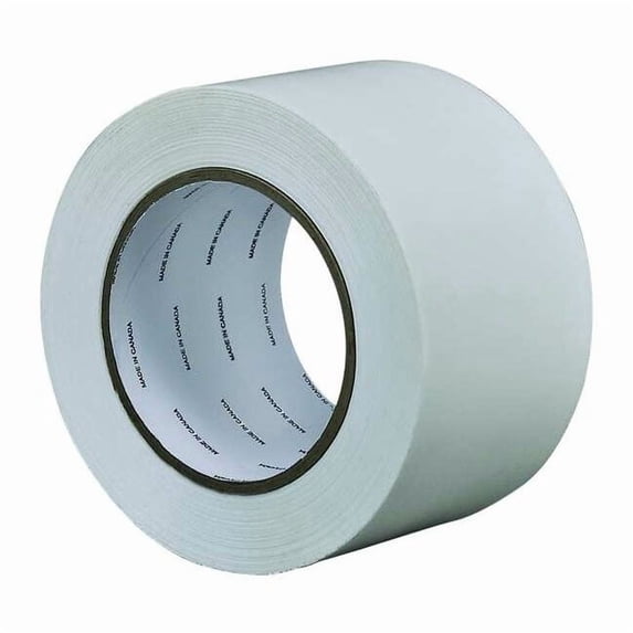 Tapecase Film Tape,1 in x 36 yd,White,9 mil 15C774