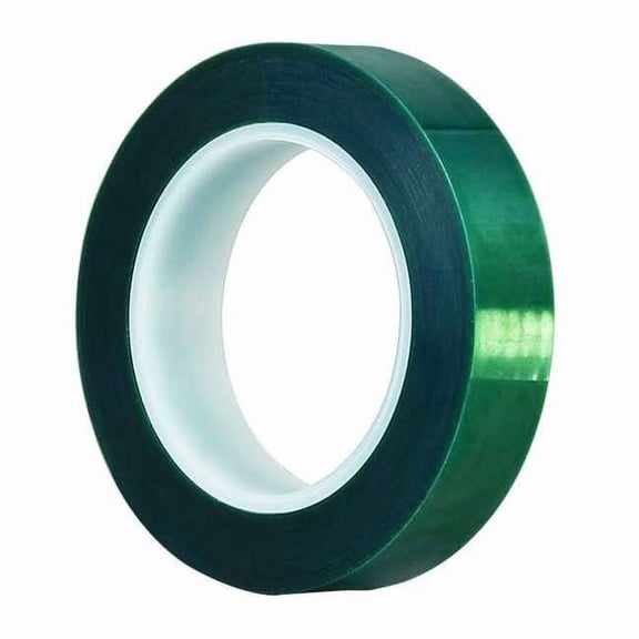 Tapecase Film Tape, Green, 72 yd L, 3/8 in W 15C567