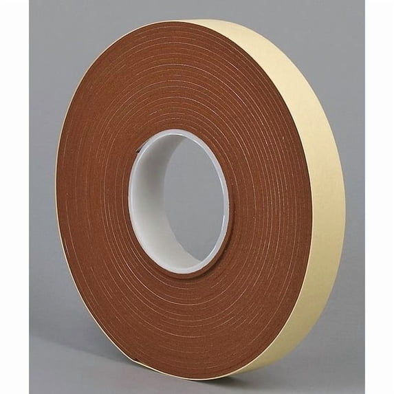 Tapecase Foam Tape,3/4 in x 10 yd,Orange 15D307