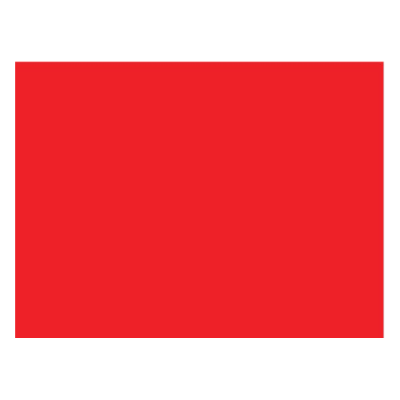 Tapecase Blank Inventory Control Label Red 3"H, Pk1000 INVLBL-006FLR