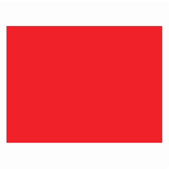 Tapecase Blank Inventory Control Label Red 3"H, Pk1000 INVLBL-006FLR