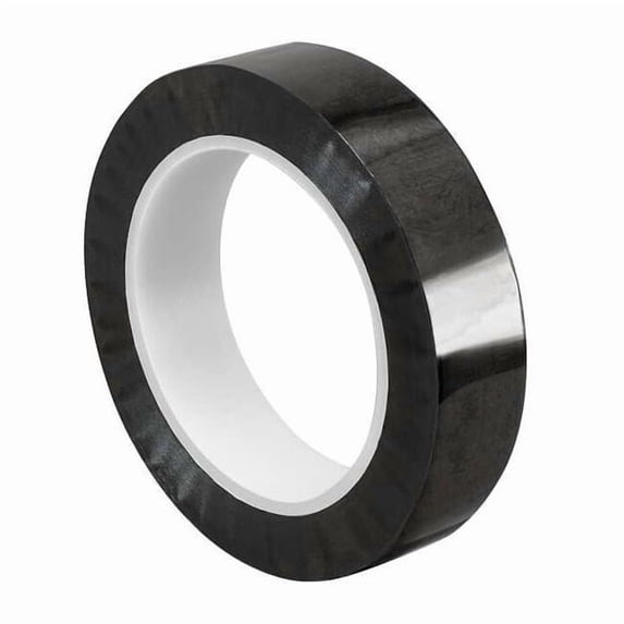 Tapecase Splicing Tape, Black, 72 yd L, 1/4 in W 15D378