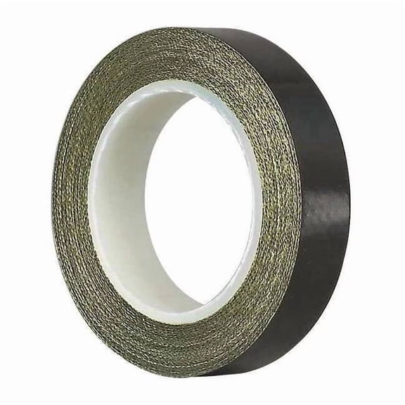 Tapecase Cloth Tape, Black, 18 yd L, 2 in W 15C811