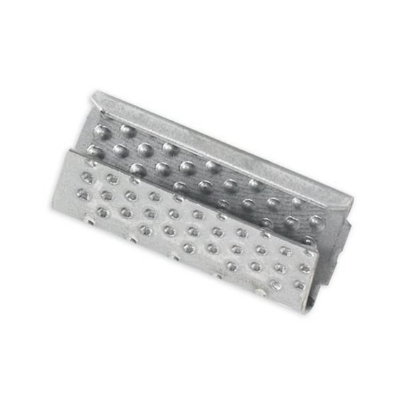 Tapeplanet Serrated Open/Snap On Polyester Strapping Seals (1/2" X 1 3/16")
