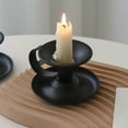 thumbnail image 1 of Taper Candle Holders, Candle Sticks, Metal Candle Holders for Wedding Christmas Party Dining Table Centerpiece Decor, Black Gold, 1 of 6