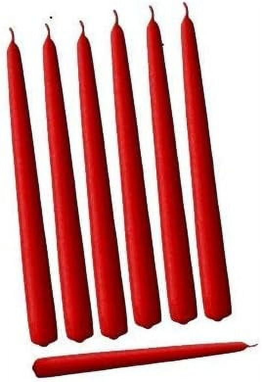 Taper Candles, HandDipped, Dripless And Smokeless And Unwrapped Bulk Pack For Events Set Of