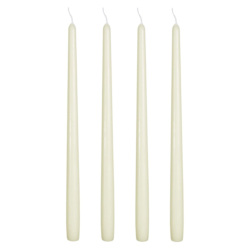 Taper Candles Tapered Candlesticks dripless 10 Inch unscented
