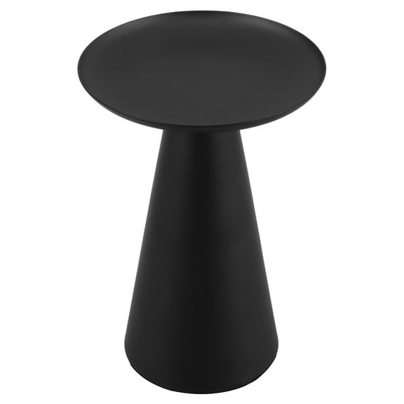 Metal Taper Candle Holders Black Vintage Cone Shaped Pillar Candle Holder for Wedding Halloween Party