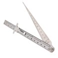 Taper Gage Gauge, Welding Gauge Test Stainless Steel Depth Ruler Inch