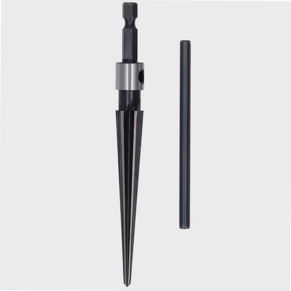 Taper Reamer, T Shape Handle Taper Reamer Set High Hardness High Speed Steel Tapered Reamer, Manual Metal Taper Reamers (Hexagonal shank taper reamer 3-13mm)