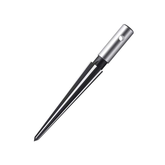 Taper Reamer Tool Round/Hexagonal Shank Accurate Hole Drilling Chamfer Reaming Tool with T-Handle for Metalworking