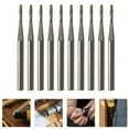 thumbnail image 1 of Tapered Auto Glass Windshield Rock Chip Repair Kit Drill Bits Carbide 10PC, 1 of 9