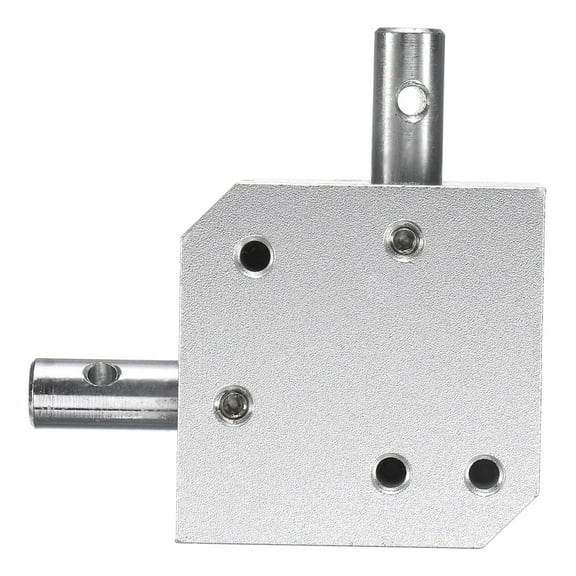 Tapered Bevel Gear Box 1:1 Double Output Shaft 8mm Shaft 1 Module 20 Teeth, Right Angle Drive Steering Gear Device for Simple Mechanical DIY Module (Round Bore)