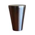 thumbnail image 1 of Tapered Cone Modern Lamp Finial Polished Nickel, 1.25"h, 1 of 4