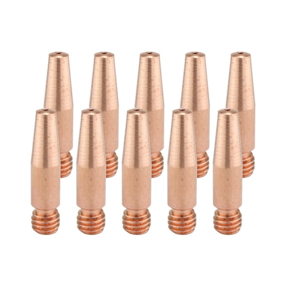 Tapered Contact Tips - Replacement for Lincoln/Magnum 100L & Tweco Mini #1 Guns - Size: 0.023" (0.6 mm) - Model: 11T-23 - (10 PACK)