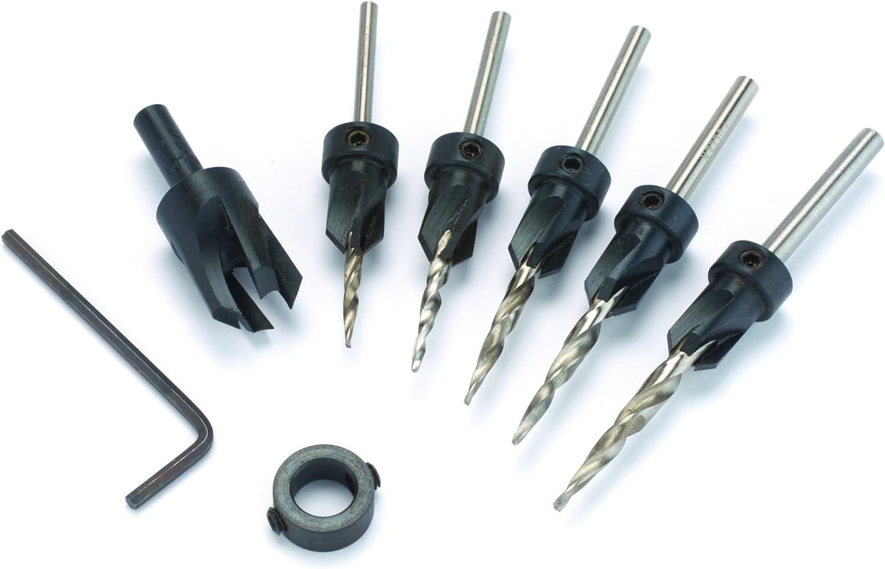 Tapered Drill Bit Set, 12 Piece