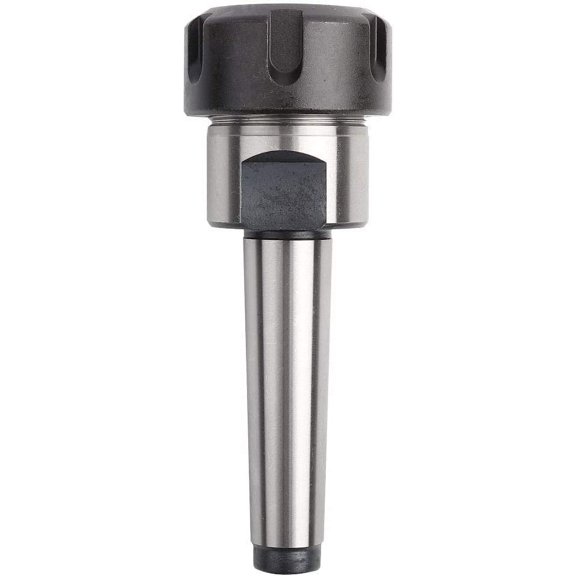 Tapered chuck gripper face center adapter milling tool (silver black) (1pcs)