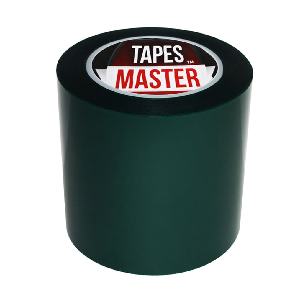 Tapers Master 5" x 72 yds - 2 Mil Green Polyester Powder Coating High Temperature Masking Tape