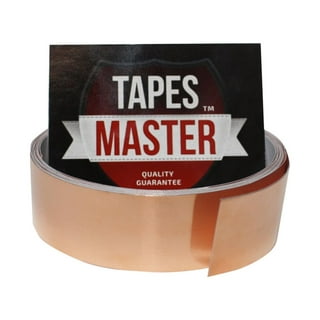 Copper Foil Tape Self Adhesive EMI Shielding Tape for Grounding, EMI &  Guitar Shielding, Stained Glass, Electric Repairs 