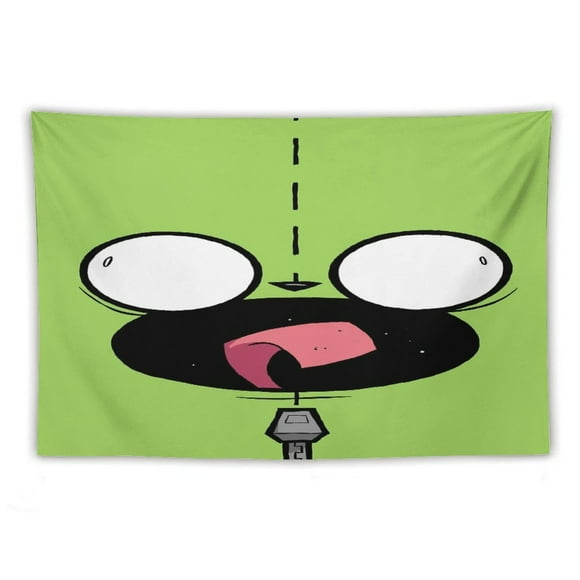 Tapestries Invader Zim Tapestry Wall Hanging For Living Room Bedroom Dorm Decoration Blanket Wall Art