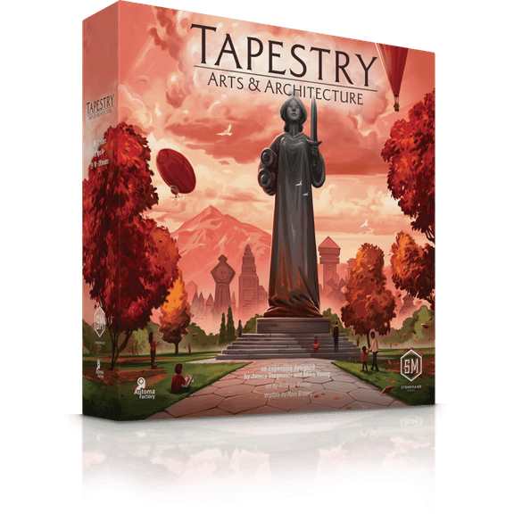 Tapestry: Arts & Architecture Expansion by Mike Young & Jamey Stegmaier from Stonemaier Games