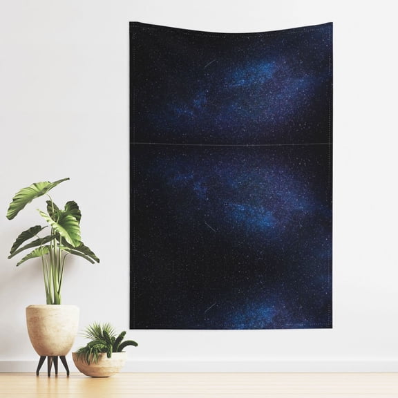 Tapestry Black Starry Sky Tapestries For Bedroom Living Room Dorm Party Wall Decor (40" X 60")