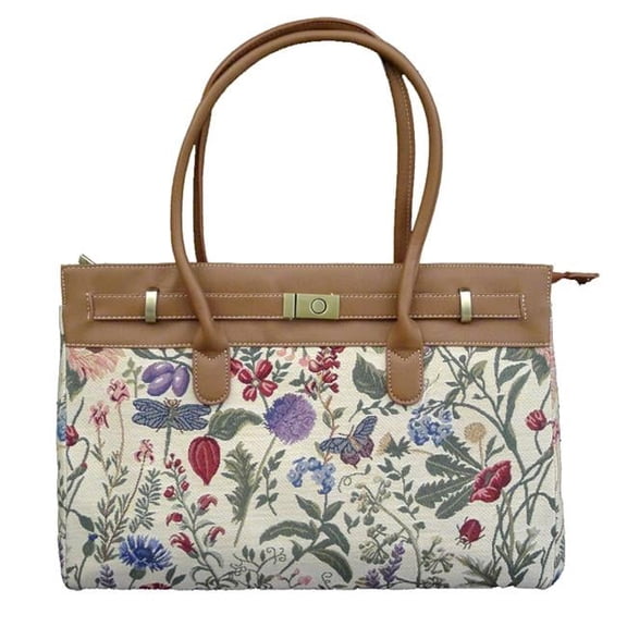 Tapestry Buckle Bag - Morning Garden