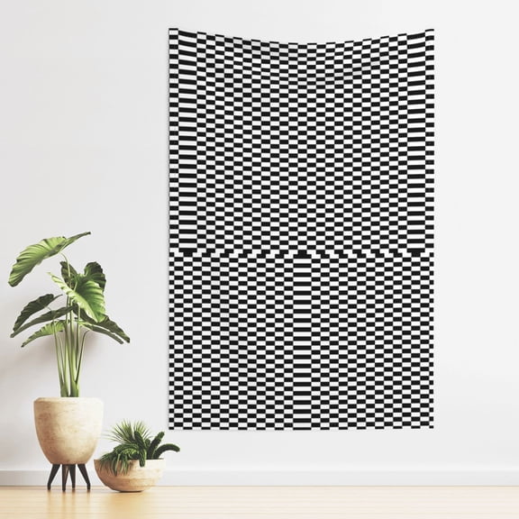 Tapestry Chess Checkerboard Tapestries For Bedroom Living Room Dorm Party Wall Decor (40" X 60")