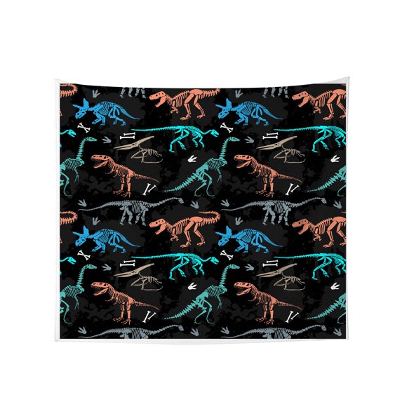 Tapestry Dinosaur Skeleton Original for Bedroom Wall Hanging 60 X90 IN