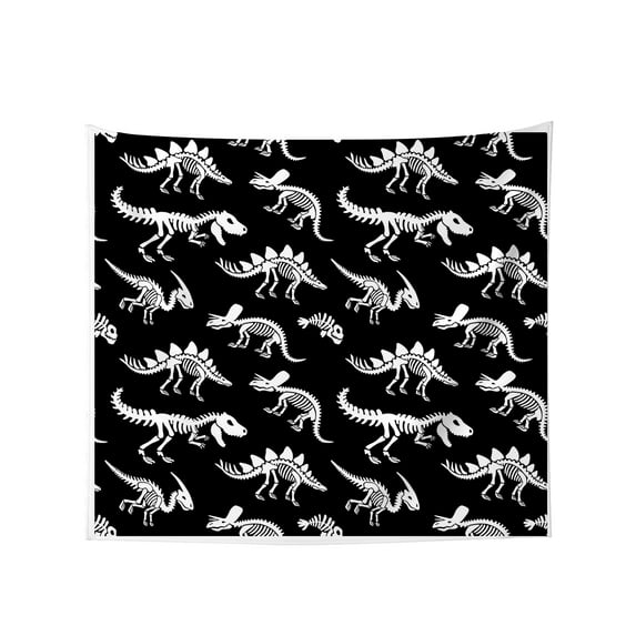 Tapestry Dinosaurs Fossils for Bedroom Wall Hanging 60 X90 IN