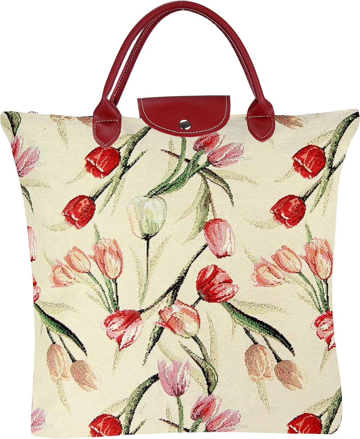Tapestry Foldable Tote Bag Reusable Shopping Bag Grocery Bag - Walmart.com