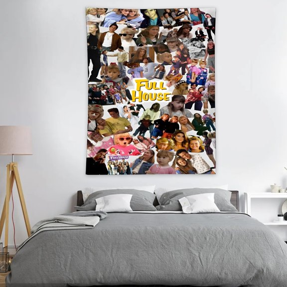 Tapestry Fuller House - Poster Decoration Wall Art Background Large Bedroom Hanging Birthday Party Decoration 40x60in