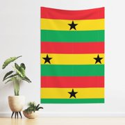 Tapestry Ghanaians-Flag Tapestries For Bedroom Living Room Dorm Party Wall Decor 40" X 60"