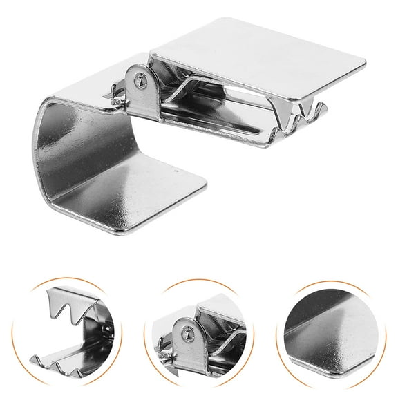 Amosfun 4-Pack Heavy Duty Metal Clips for Carpet and Tapestry Hanging with Non- Grip, and Secure Hold