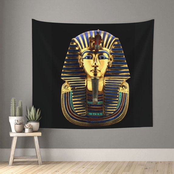 Tapestry King Pharaoh Tutankhamun Egypt Tut Egyptian Wall Tapestry For Bedroom Living Room Home Decor 60 X 51 Inch