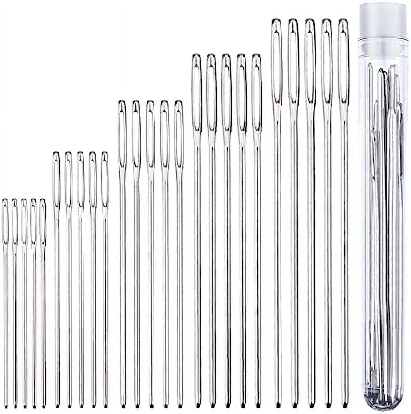 Tapestry Needles Five Sizes 14, 16, 18, 20, 24 Large Eye Blunt