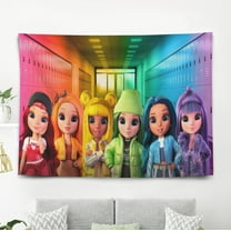 Tapestry Poster Rainbow High Wall Hanging Art Decor for Living Room Bedroom Dorm Birthday Gift for Kids 60 x 40 inch