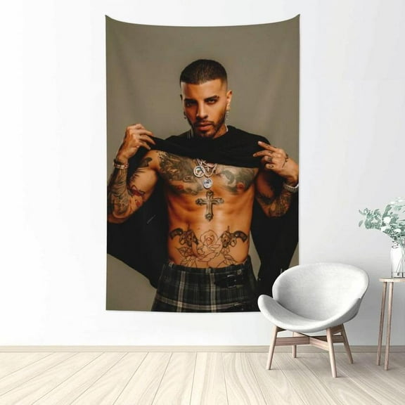 Tapestry Rauw Musics Alejandro Wall Hanging Tapestry Poster Art for Living Room Bedroom Dorm Room Home Party Decor